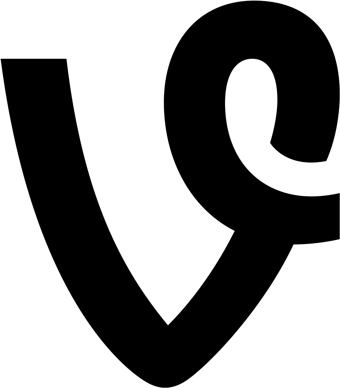 Black Vine Png Jpg Freeuse - Vine Logo Png Black (2048x2048), Png Download