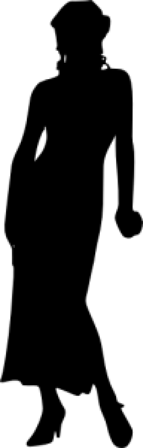 Free Png Woman Silhouette Png Images Transparent - Shadow (480x1500), Png Download