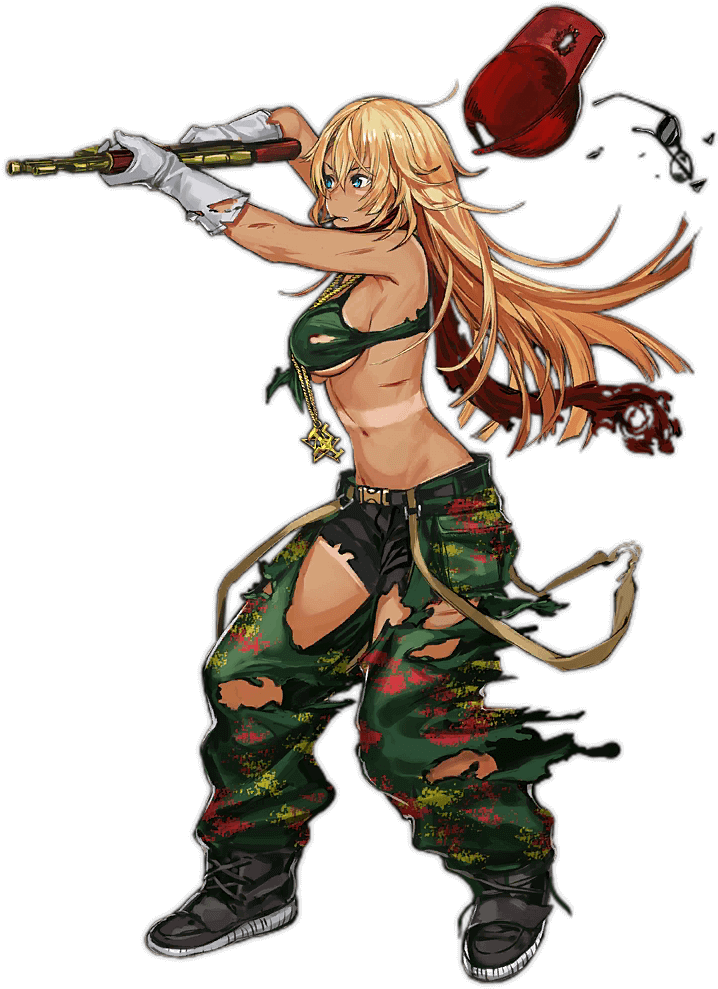 Damaged - Girls Frontline Ak 47 (1024x1024), Png Download