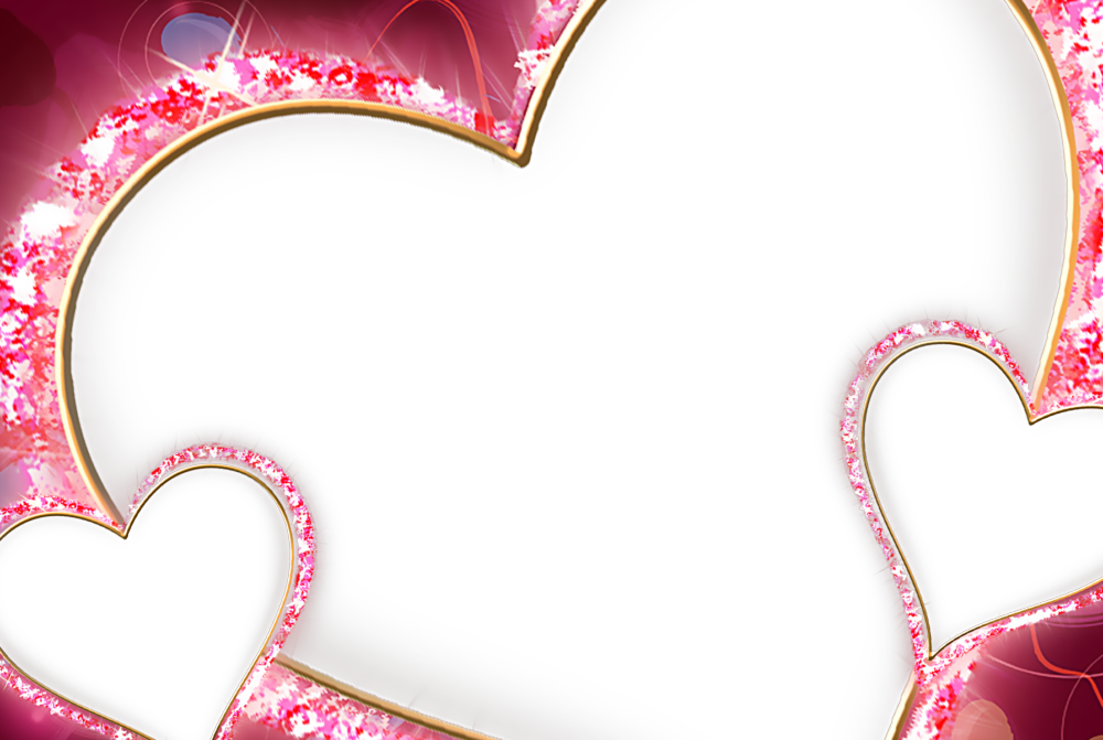 Use These Frame - Love Frame Png (1000x671), Png Download