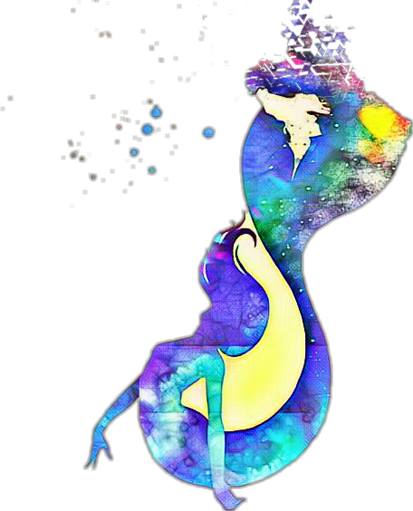 Report Abuse - Galaxy Mermaid (456x564), Png Download