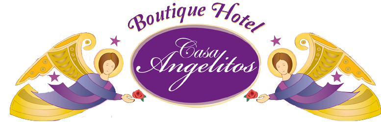 Hotel Boutique Casa Angelitos San Miguel - Cartoon (1000x251), Png Download