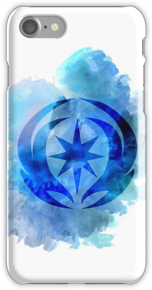 Vallite Royal Crest Watercolor Iphone 7 Snap Case - T-shirt (750x1000), Png Download