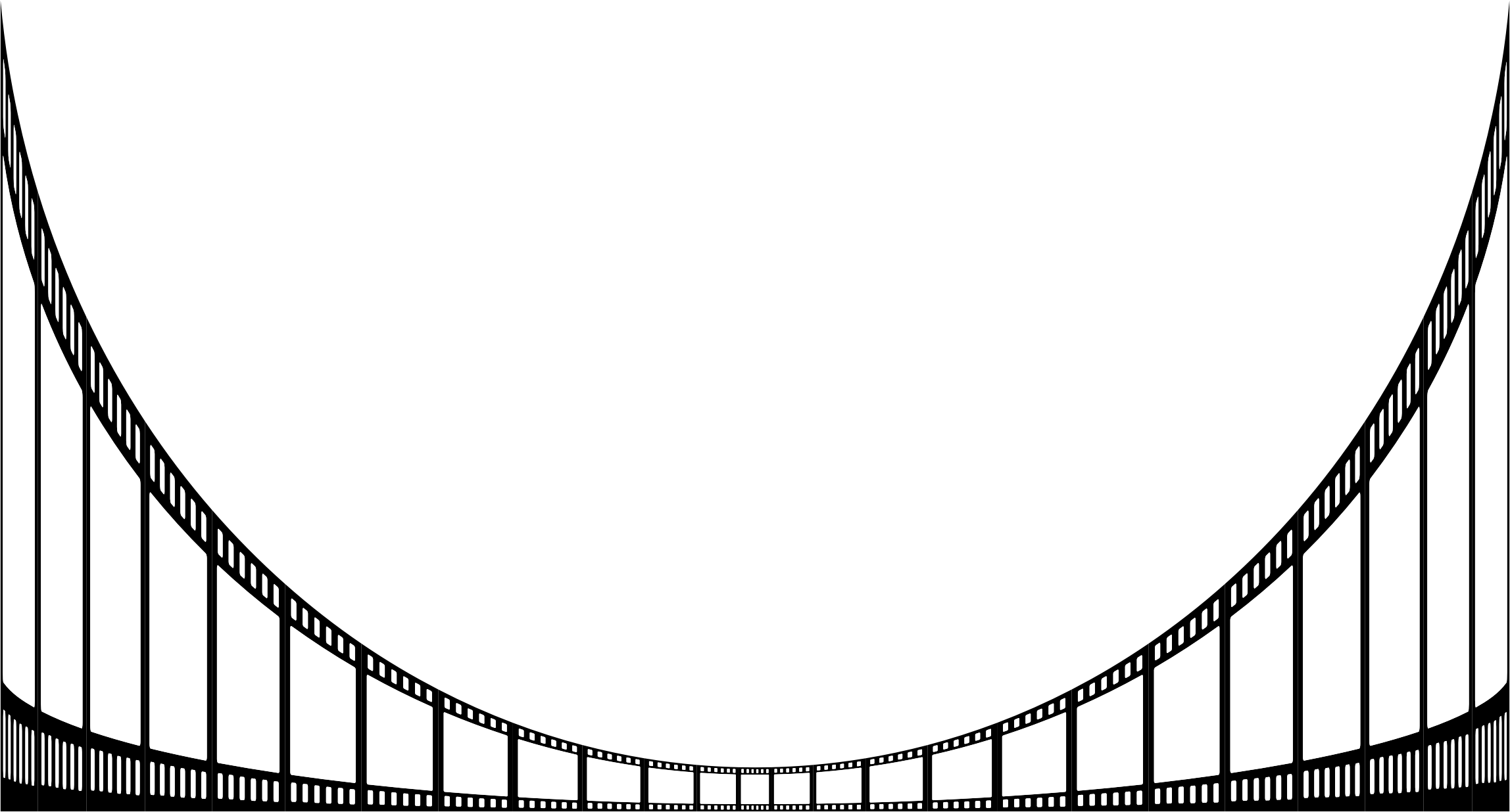 This Free Icons Png Design Of Film Strip Perspective (2296x1236), Png Download