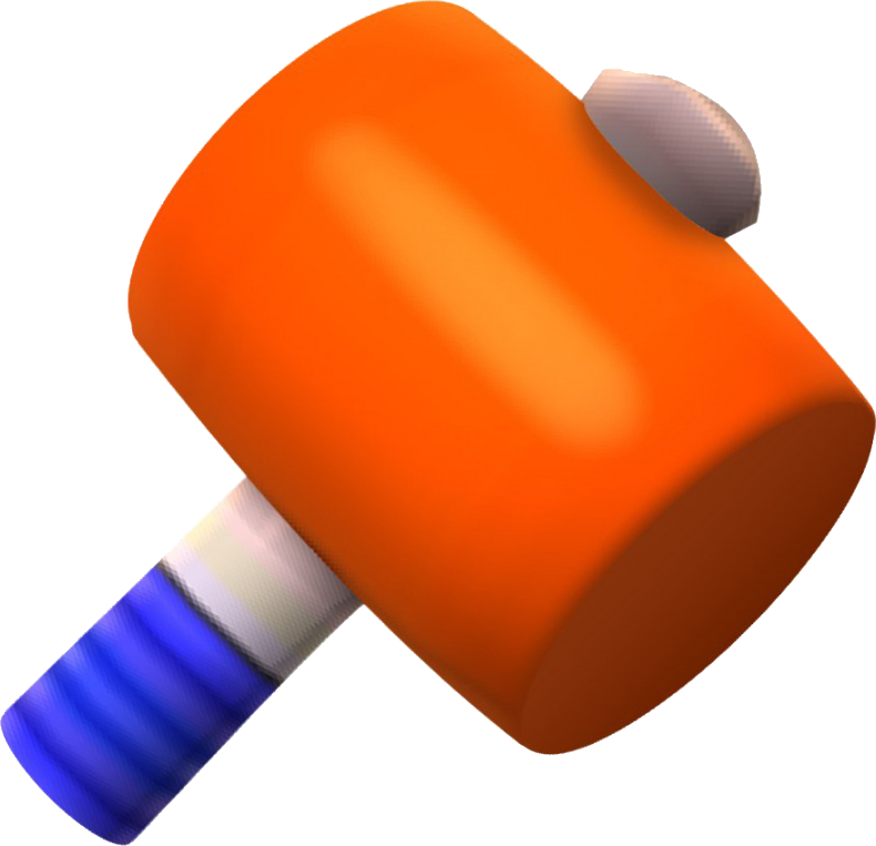 Hammer - Link Between Worlds Hammer (790x763), Png Download