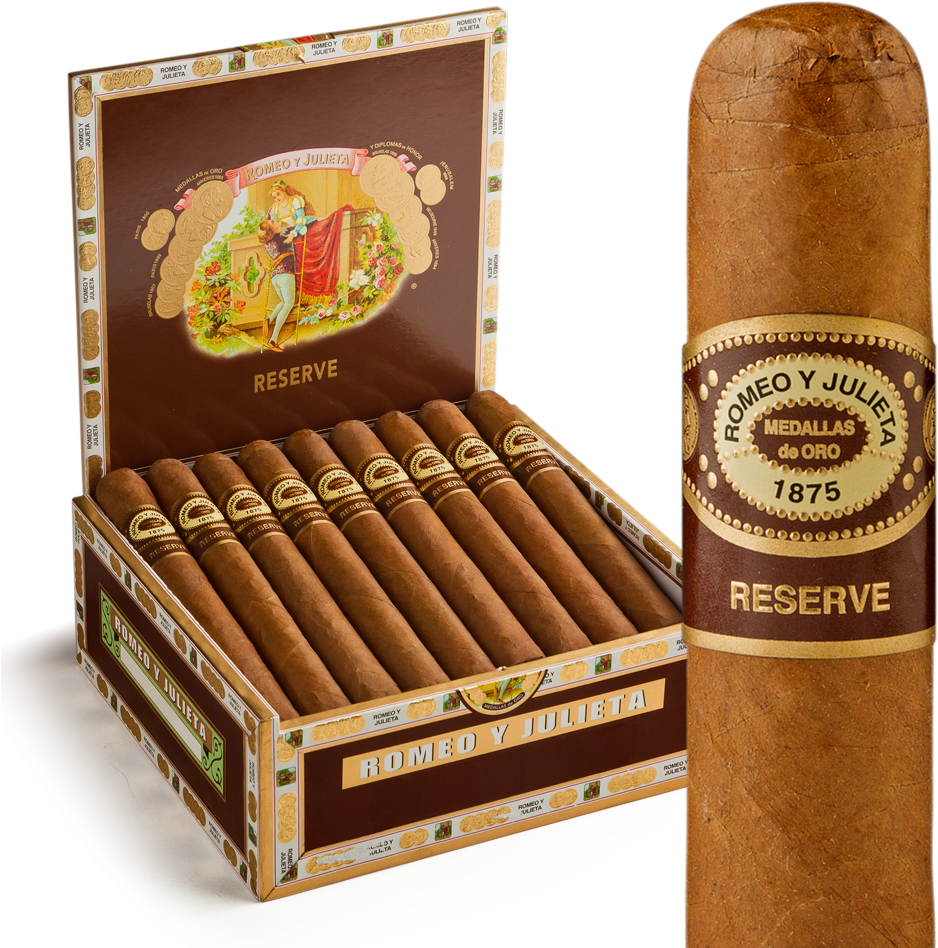 Cigars Romeo Y Julieta Reserve Churchill - Romeo Y Julieta (1000x1000), Png Download
