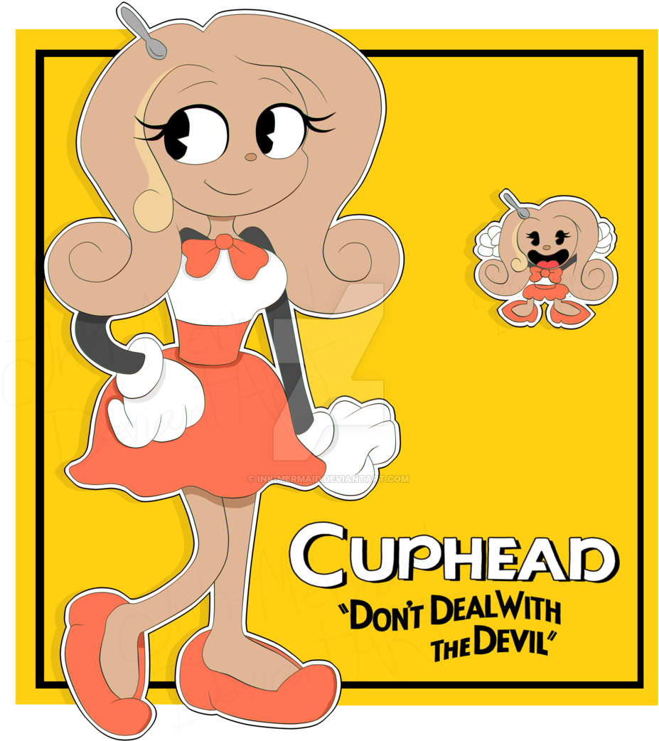 2nd Latte Ref - Cuphead Oc (1024x1075), Png Download