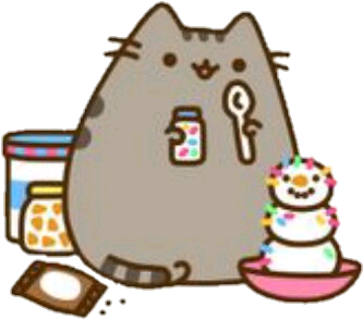 Candy, Png, And Summer Image - Notebook Journal : Pusheen02: Pocket Notebook Journal (415x469), Png Download