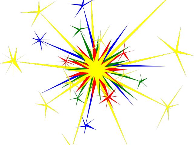 Sparkles Clipart Sparks - Sparks Clipart (640x480), Png Download