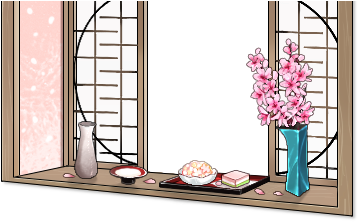 Hinamatsuri Window - Window (438x360), Png Download