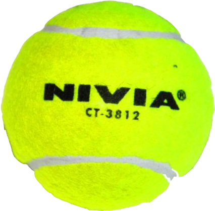 Cricket Ball - Nivia Hard Tennis Ball Heavy For Baseball/cricket, (500x485), Png Download