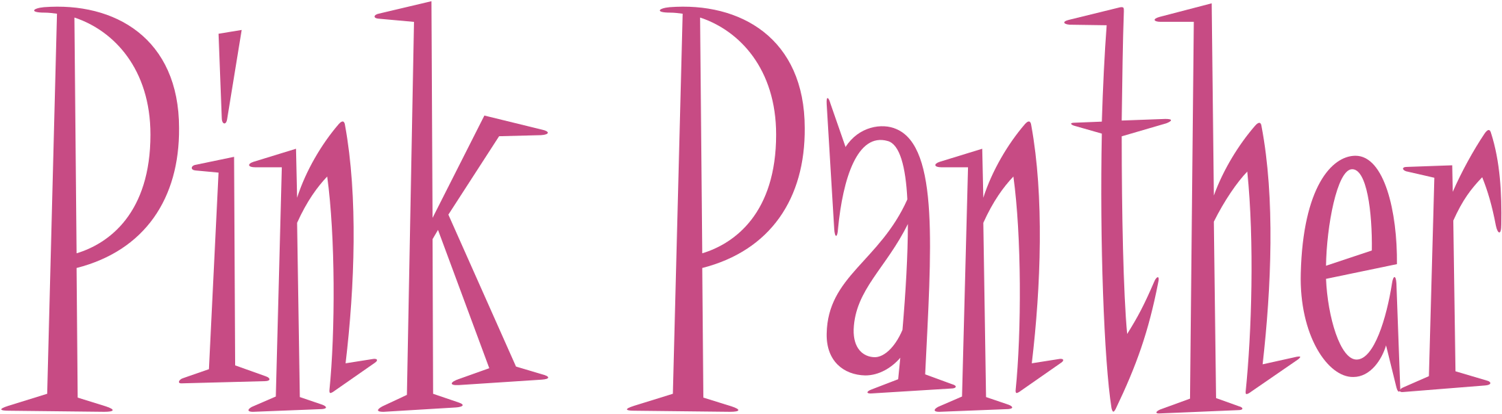 Pink Panther Logo Png Transparent - La Revancha Del Príncipe Charro (2400x2400), Png Download