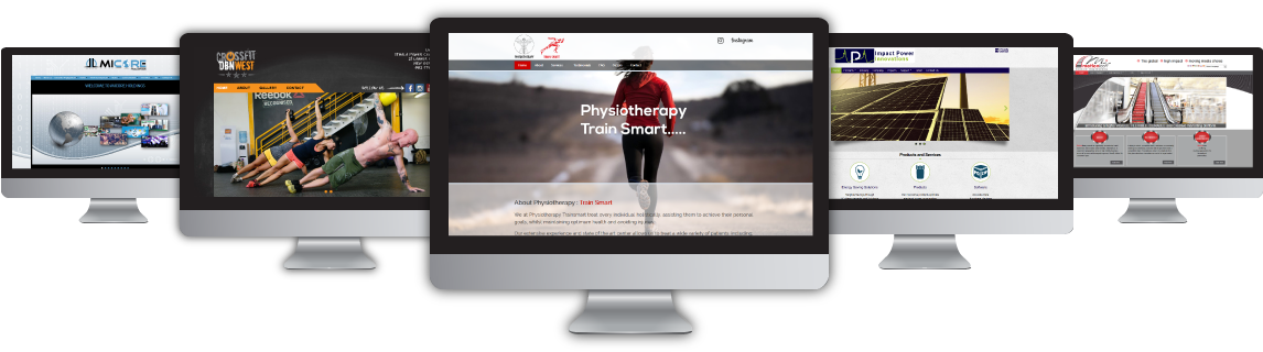 South African Website Design - Web Design (1180x460), Png Download