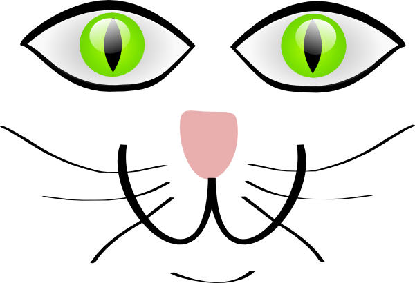 Olhos De Gato Desenho (600x410), Png Download