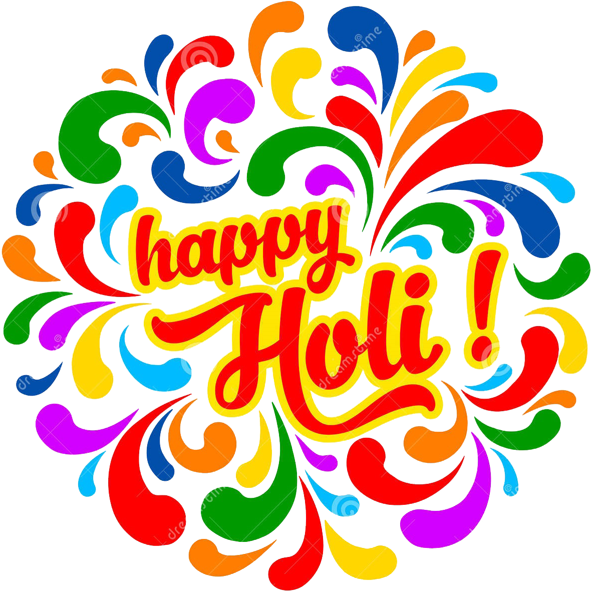 Holi Art (1300x1262), Png Download