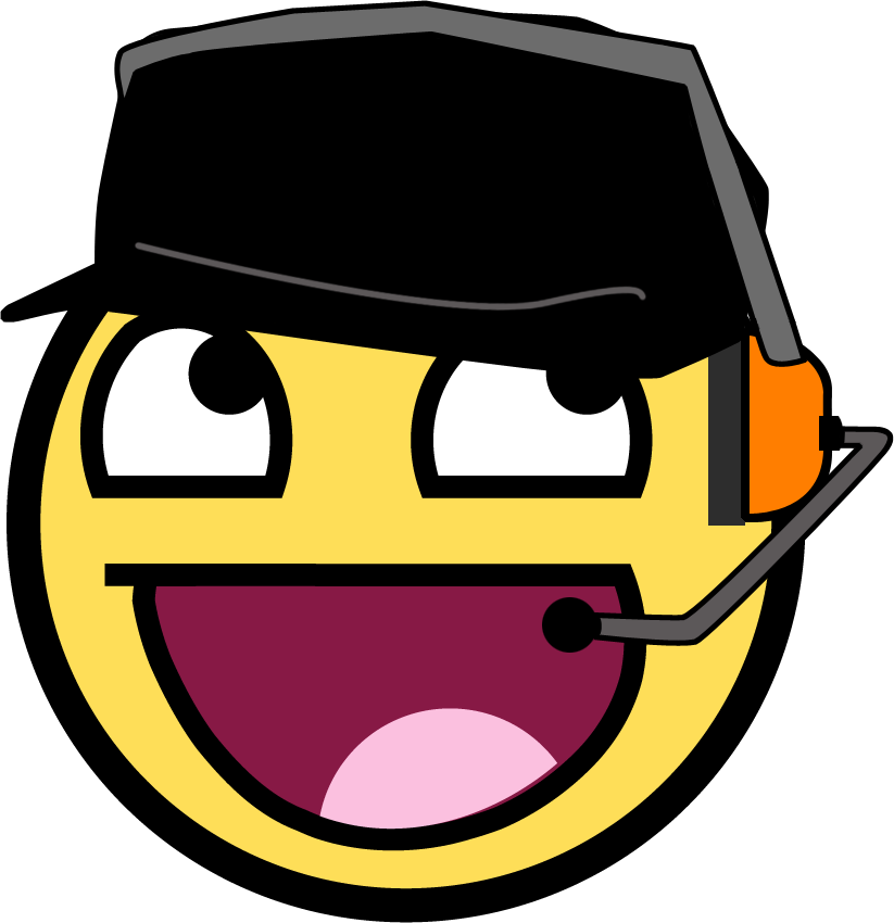 Awesome Face - Tf2 Awesome Face (823x850), Png Download