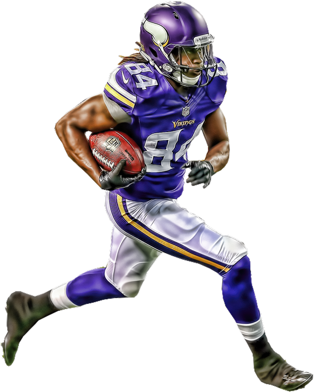 American Football Player Png Image - Nfl Football Player Png (1024x1275), Png Download