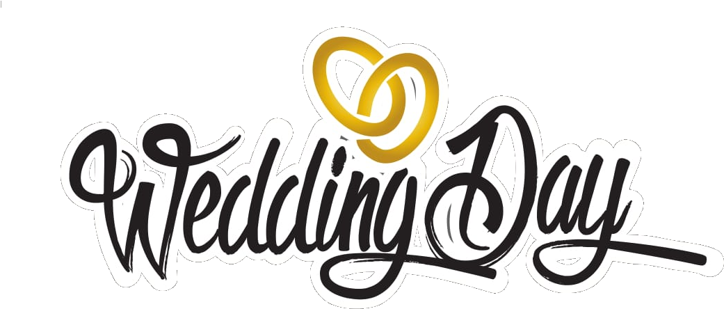 Wedding Events - Wedding Day Logo Png (1173x720), Png Download