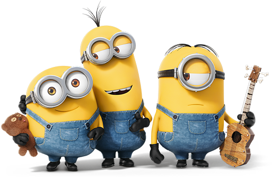 Kevin Stuart And Bob Minions - Minions Hd (560x365), Png Download