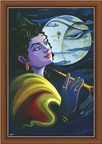 Lord Shiva - Krishna (500x500), Png Download