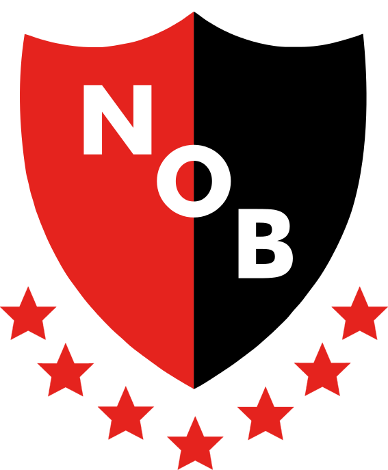 Vector Escudo Newell's Old Boys Con Estrellas - Escudo Newells Old Boys Png (567x687), Png Download