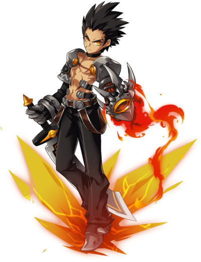 Name, Raven Cronwell - Elsword Raven (400x537), Png Download