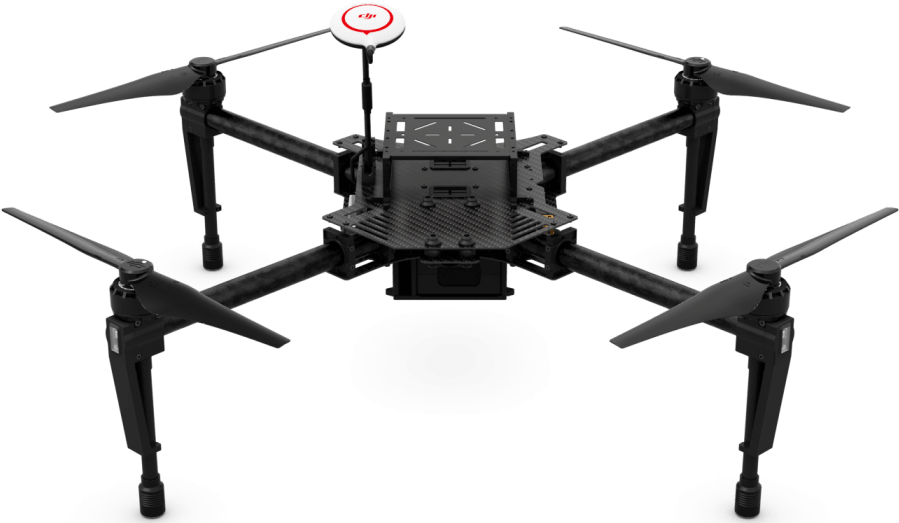 Drone & Software Package - Dji Matrice 100 Quadcopter | Matrice Drone (918x528), Png Download