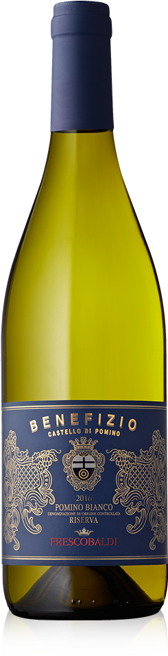 Benefizio Riserva - Frescobaldi Pomino Benefizio Riserva 2014 White Wine (300x1000), Png Download