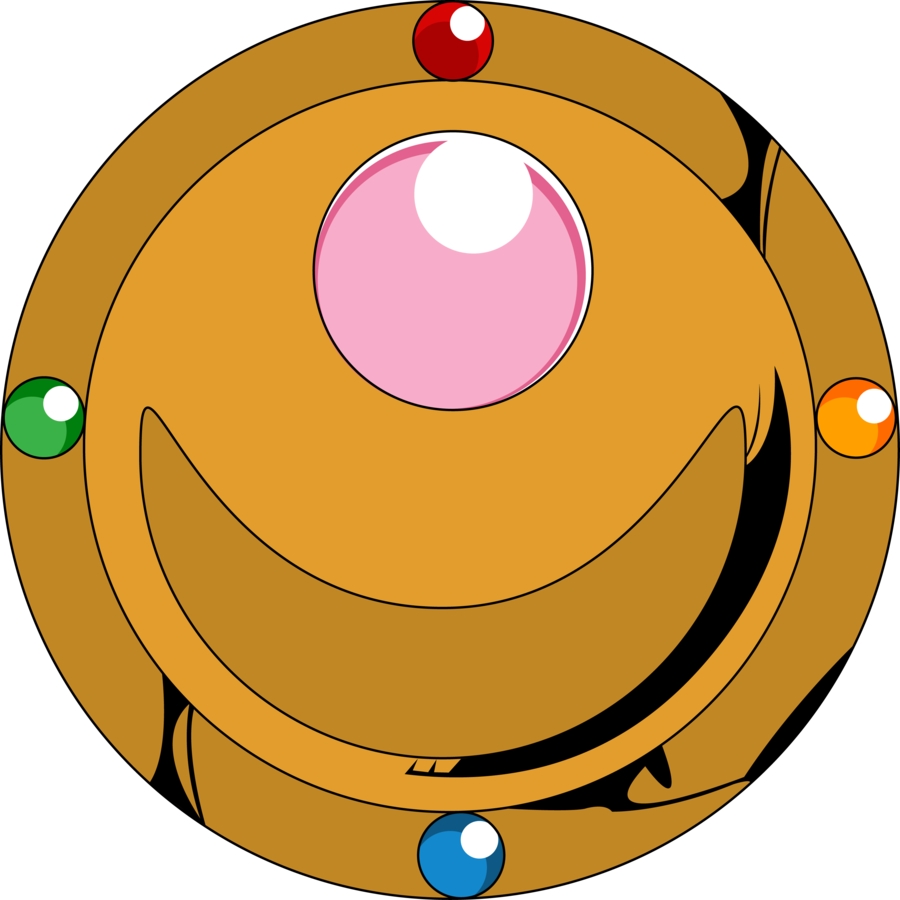 Moon Power Brooch By - Sailor Moon Moon Prism (900x900), Png Download