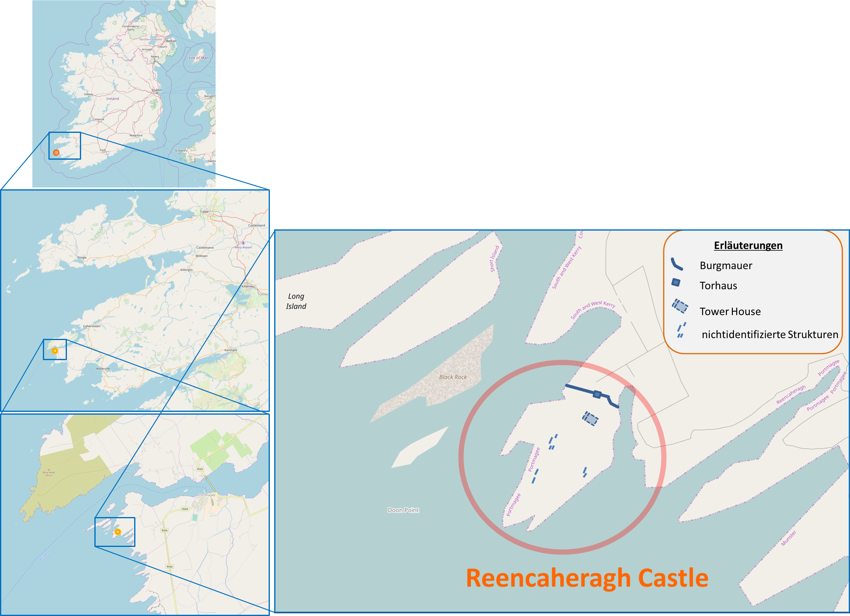 Reencaheragh Castle - Atlas (2756x1998), Png Download
