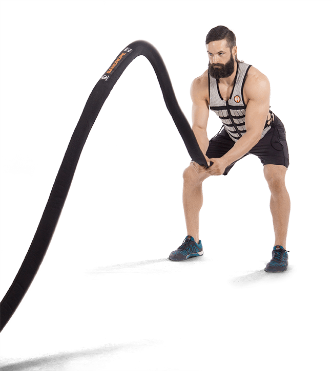 Sandrope Battle Rope - Battlerope (648x725), Png Download