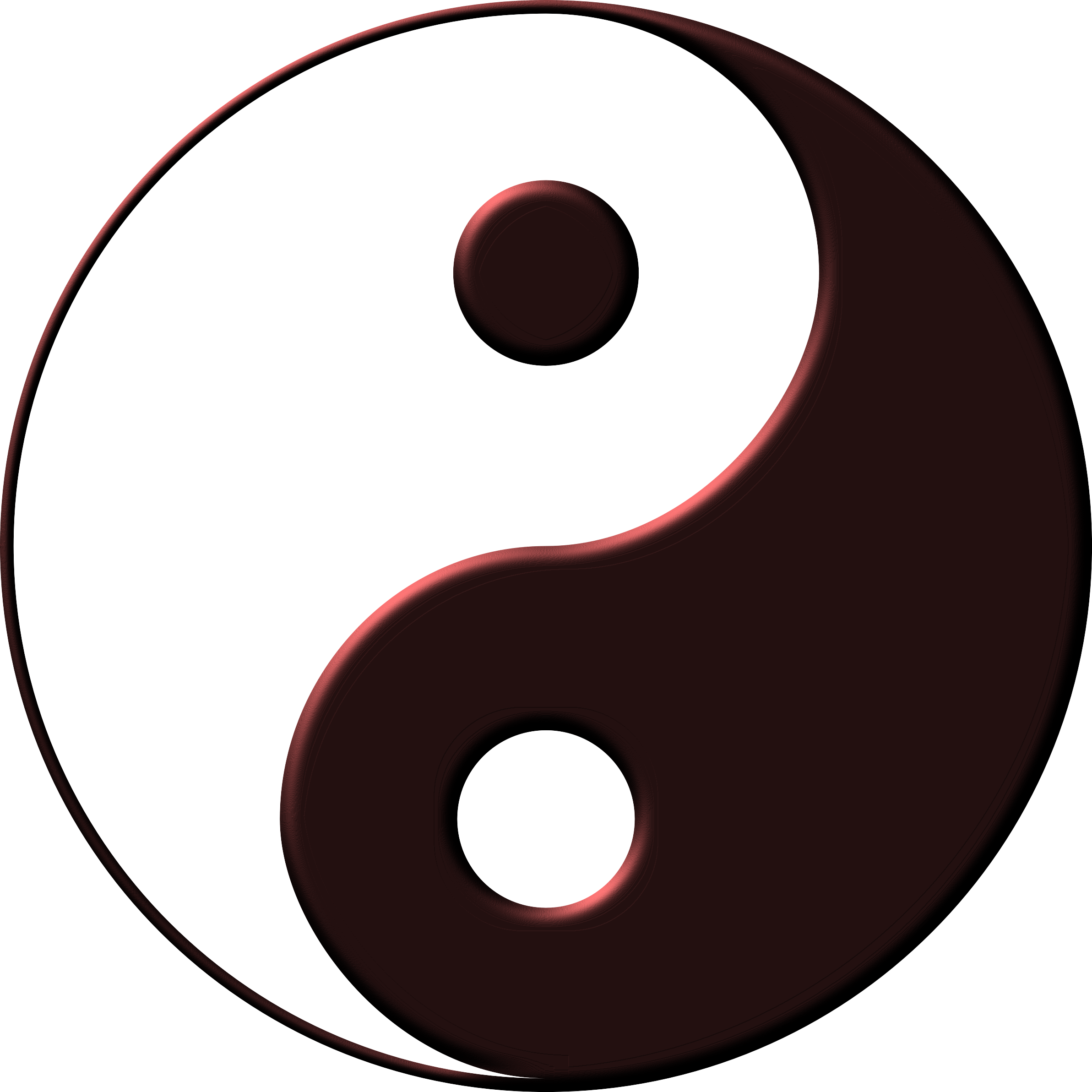 Yin And Yang Drawing Stencil Computer Icons - Yin Yang Tattoo Stencil (750x750), Png Download