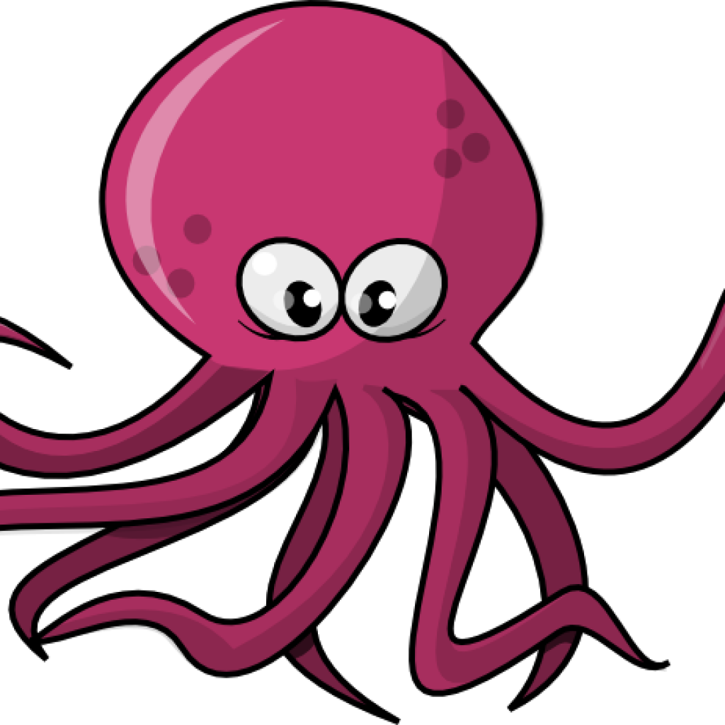 Octopus Vector Pirate - Octopus Png (1024x1024), Png Download