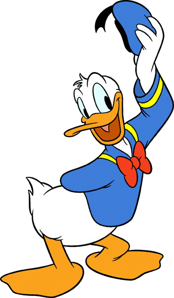 Donald Duck - Did Goofy Have A Son (351x600), Png Download
