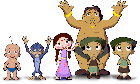Game Icon - Cartoon Chota Bheem Png (533x321), Png Download