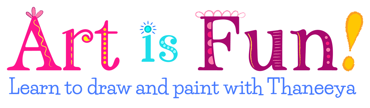 Drawing Creatively Artistic - Art Is Fun Word (1200x405), Png Download