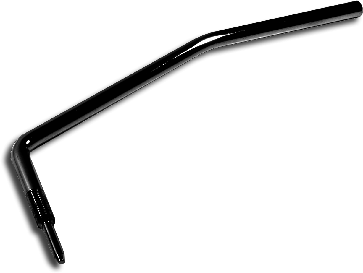 Righty Bladerunner Tremolo Bar With Black Finish - Windscreen Wiper (1400x1038), Png Download