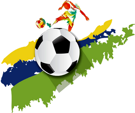 Brazil National Football Team Fc Barcelona Football - Football Graphic Png (565x501), Png Download