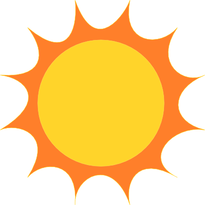 Sunlight Clipart Orange Sun - Mlp Rainbow Dash Fanart (400x400), Png Download