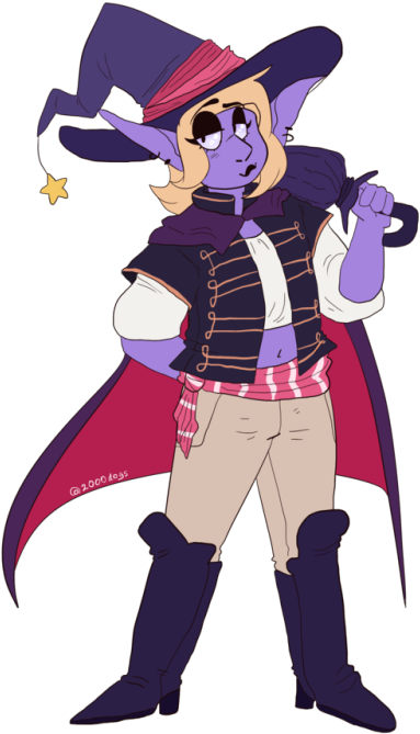 I Think This Is Gonna Be The Taako Design Im Gonna - Cartoon (500x713), Png Download