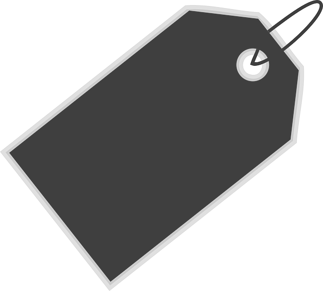Tag Luggage Label Blank Price Sales Sale S - Price Tag Transparent Background (378x340), Png Download