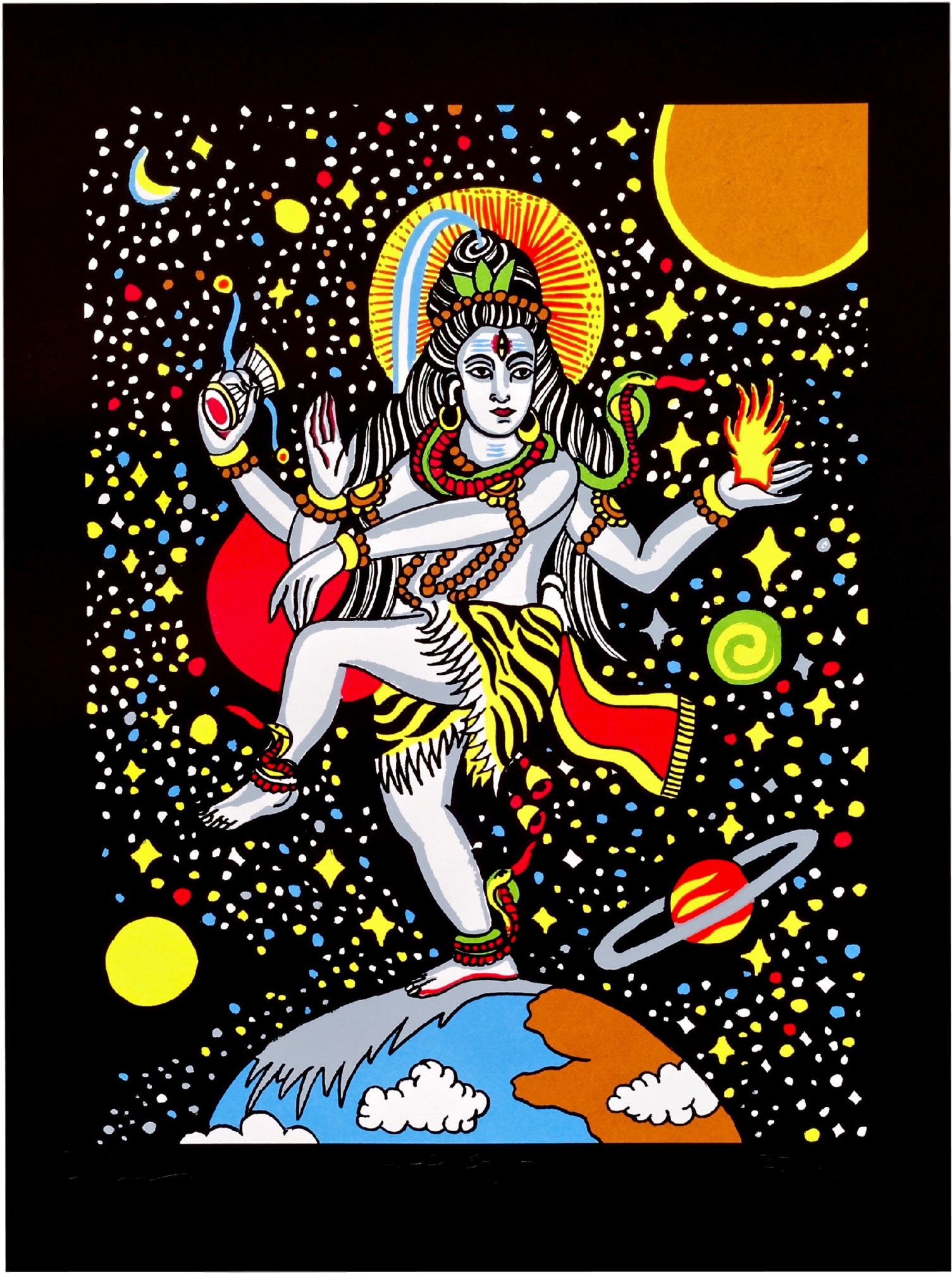 Lord Shiva - Pma Tattoo (2048x2047), Png Download