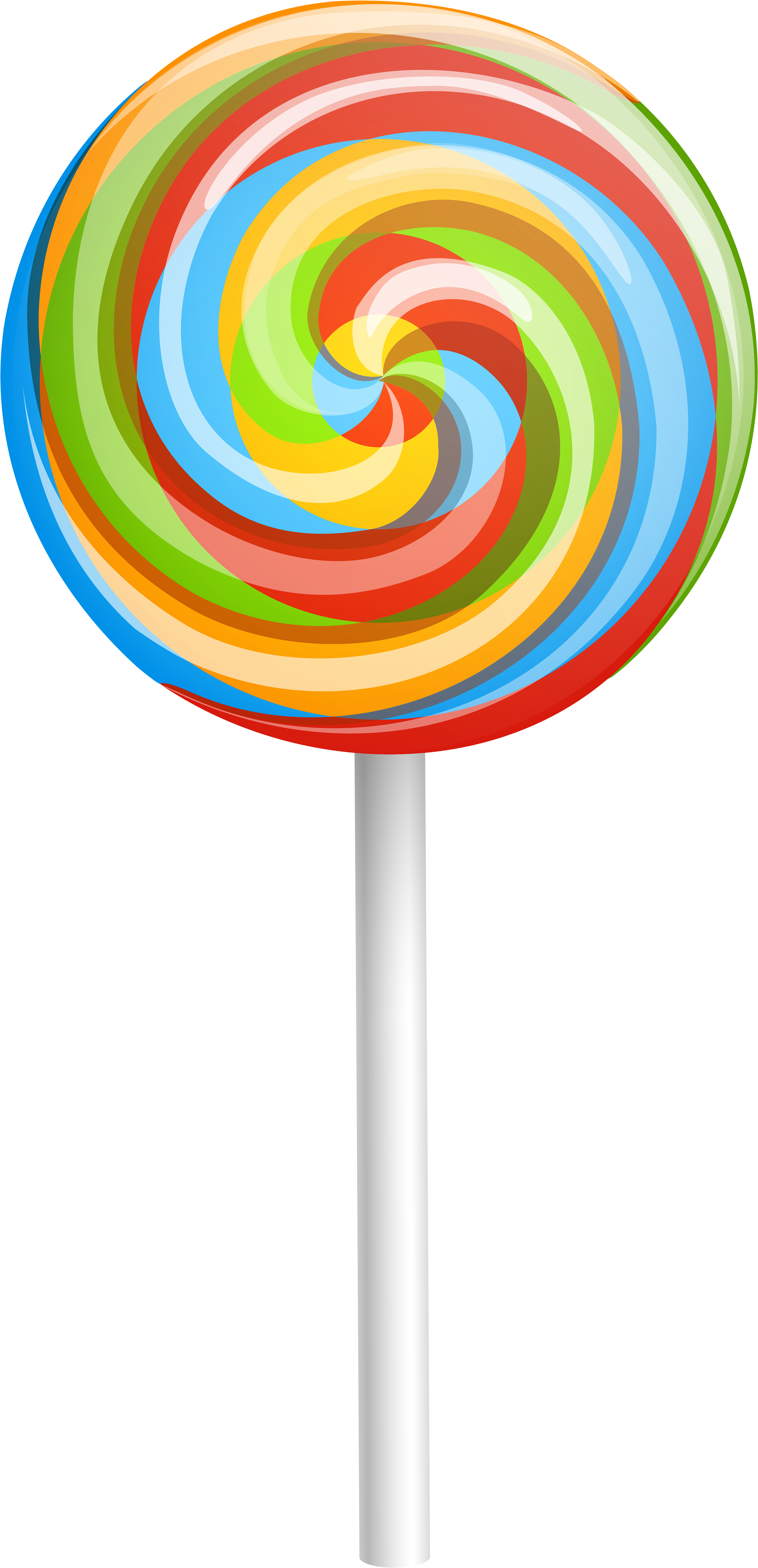 Lollipop Clipart (3919x8000), Png Download