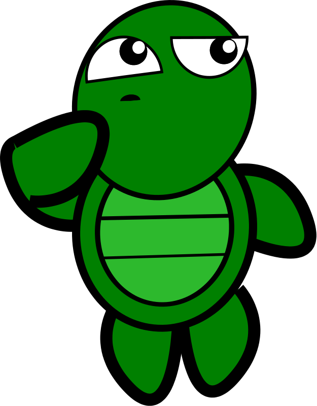 Turtle Thinking Svg Clip Arts 468 X 599 Px (468x599), Png Download