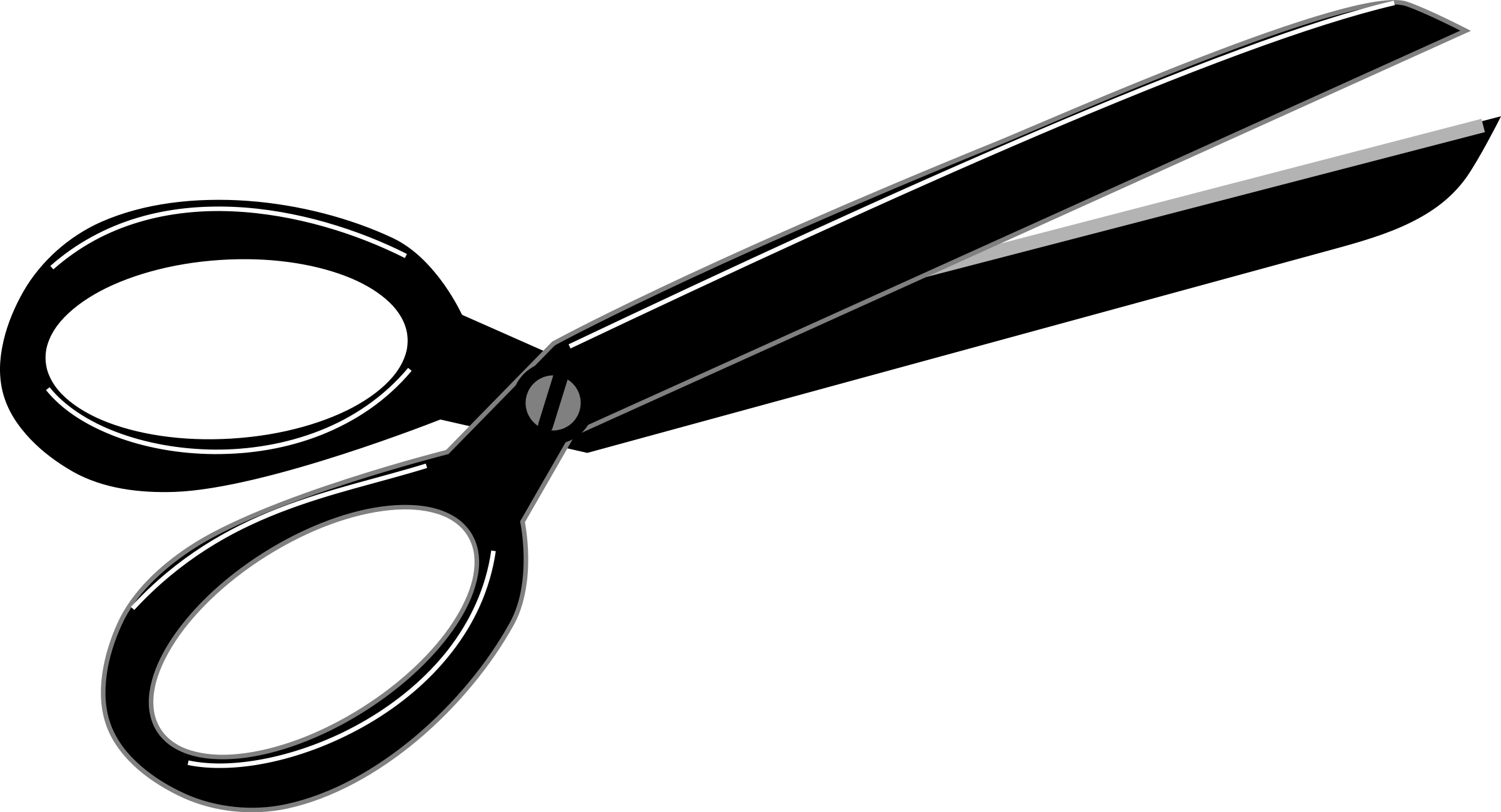 Scissors Png Image - Sewing Scissors Clipart (2400x1299), Png Download