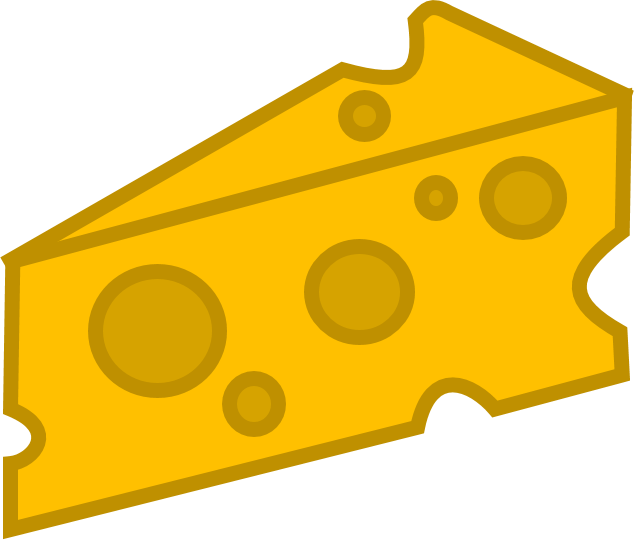 Cheese - Cheese Clipart Transparent Background (634x540), Png Download