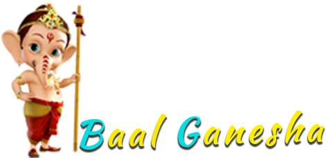 Baal Ganesh Png Effects - Ganpati Bappa Png Text (600x300), Png Download