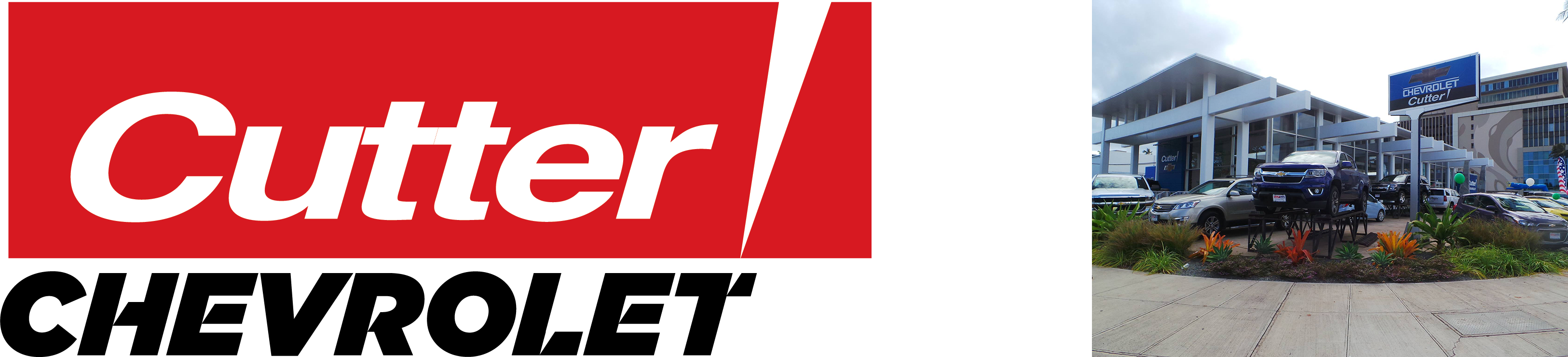 Cutter Chevrolet (3251x740), Png Download