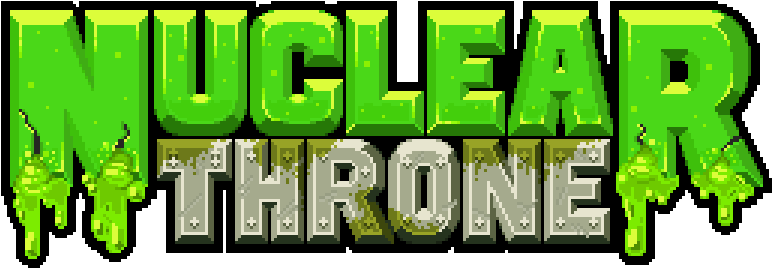 Nuclear Throne Logo New Big - Nuclear Throne (783x279), Png Download