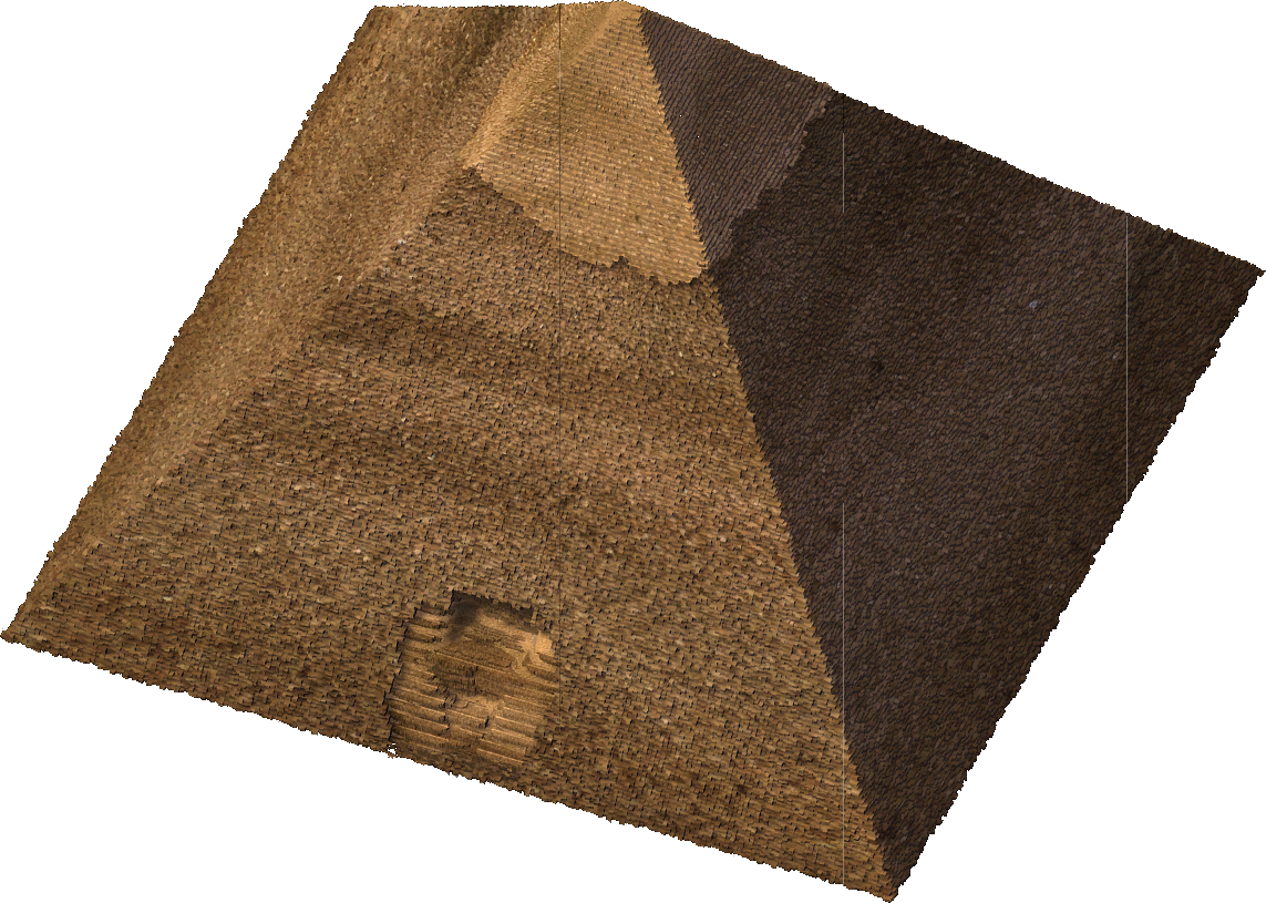 Pyramid Png Image - Great Pyramid Of Giza Png (1143x815), Png Download